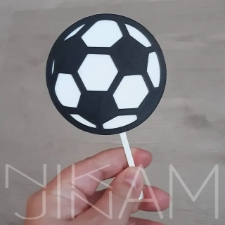 Dortový zápich Fotbalový míč